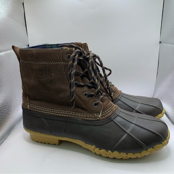 Red Head Thinsulate 200 Gram Rain Duck Boots Womens Size 11...